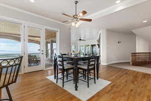 Second dining area