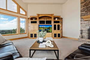 Custom entertainment center