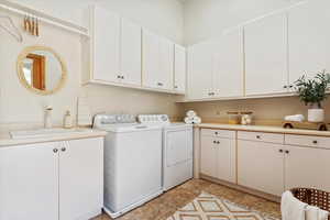 Main upstairs laundry room