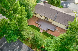 Large back deck