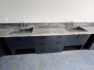 Double sinks in Master bath