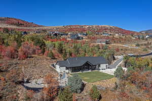 View of mountain background