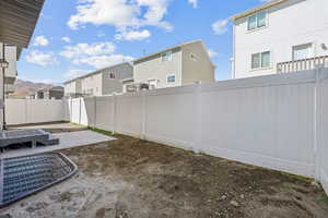 View of yard featuring a patio area