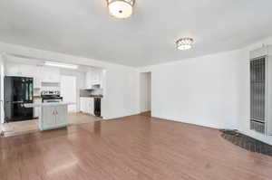 Family Room and Kitchen