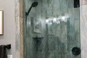 Master shower