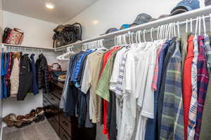 Walk-in Master Closet