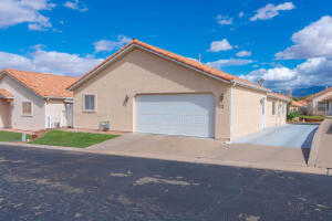 Ranch-style house with a garage