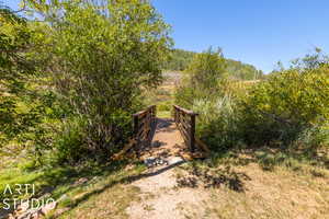 trail leading from pavillion