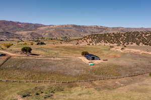 View of mountain feature featuring a rural view