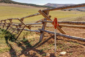 Exterior space with a rural view