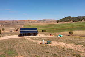 Property view of mountains featuring a rural view