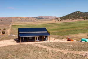 Mountain view with a rural view