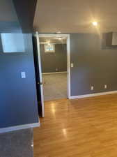 View of the Family Room from the Master Bedroom