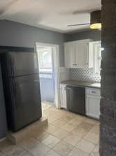 Newer refrigerator and dishwasher