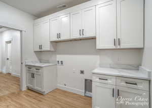 Laundry Room Connects to Mudroom and Primary Closet