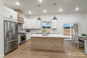 Expansive Kitchen with Abundant cabinets and breathtaking views