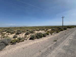 View of street with a rural view