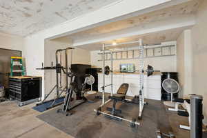 View of workout room