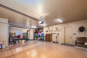 Extra Storage Room  In Garage