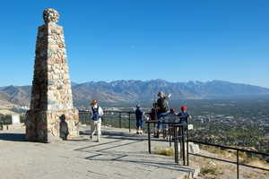 Hike to the "This is the Place monument to over look the city"