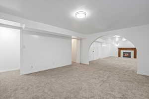 HUGE basement family/living game room 40 x13