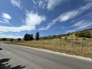 View of street with a rural view