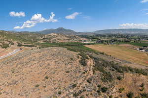 Mountain view with a rural view