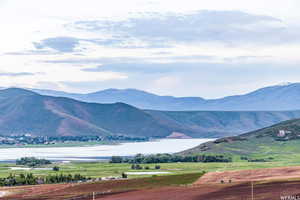 Gorgeous view south at Deer Creek Reservoir