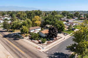 Drone / aerial view of Corner block