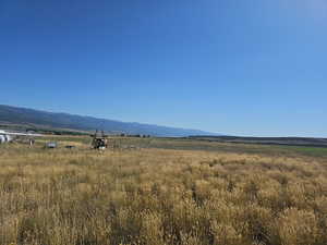 View of mountain feature featuring a rural view