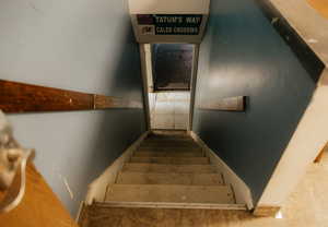 View of stairway