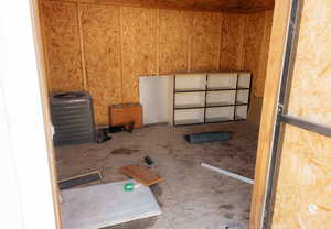 View of storage room