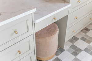 Interior details featuring tile patterned flooring