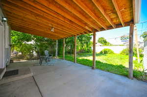 Covered Back Patio