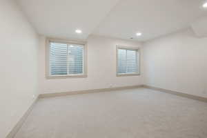 basement guest bedroom 3 w/bathroom