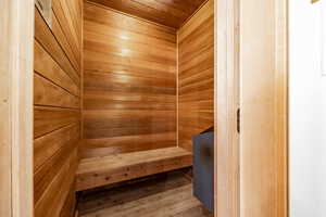 View of sauna / steam room