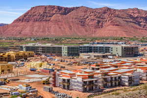 Arial view of property, Mountain view