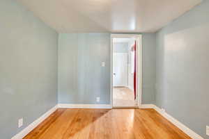 Light hardwood floors