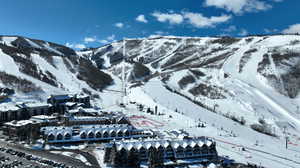 Ski Resort in Park City, Winter time.