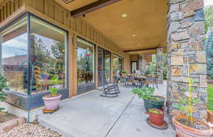 Back Yard, Covered Patio