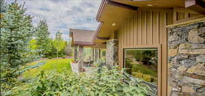 Back Yard, Covered Patio