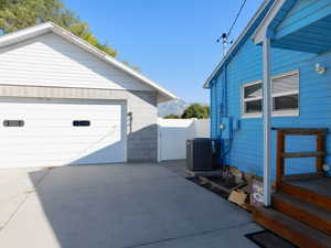 View of gate leading to the accessory dwelling.