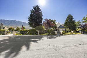 View of road featuring a mountain view