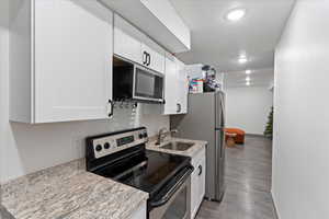 Basement Apartment Kitchen