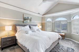 Spacious Master Suite with a Master Bathroom and a Walk-in-Closet.