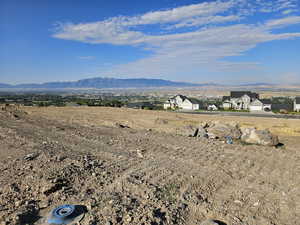 Front corner of property looking southwest