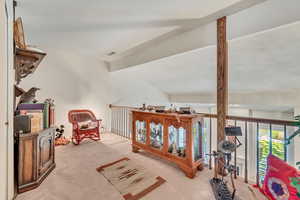 Loft or Den area