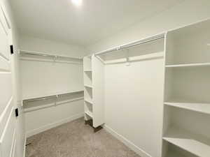 Spacious closets throughout