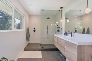 Master bathroom