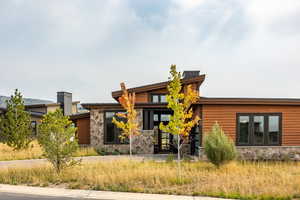 View of front facade